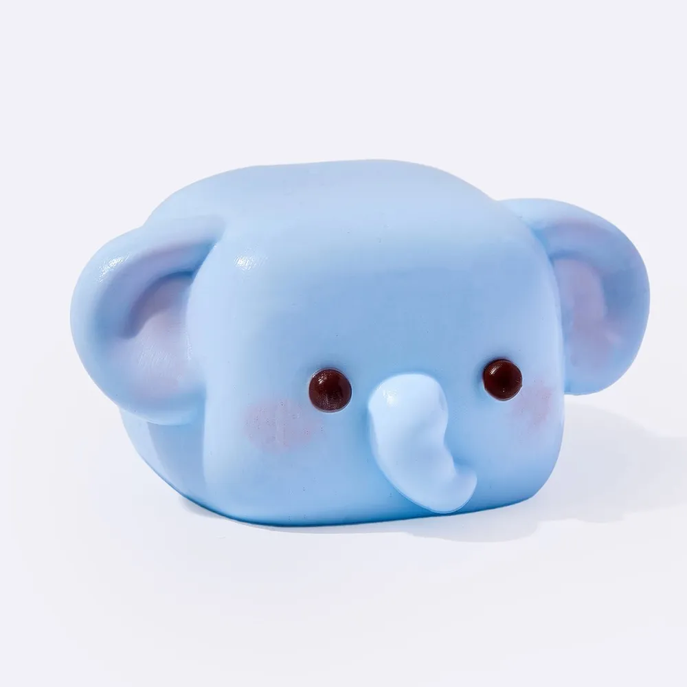 Blue Elephant Cube