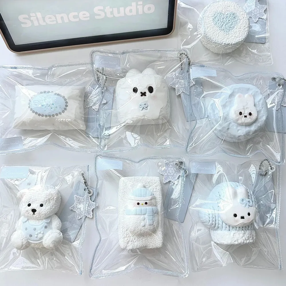 Blue Season Bear Series Squishy Stress Relief Decompression Toy