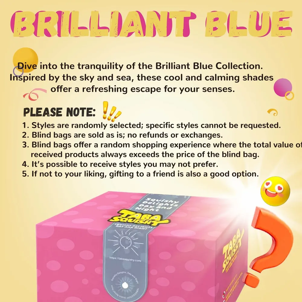 Blue Series Blind Bag Taba Squishy — photo 2