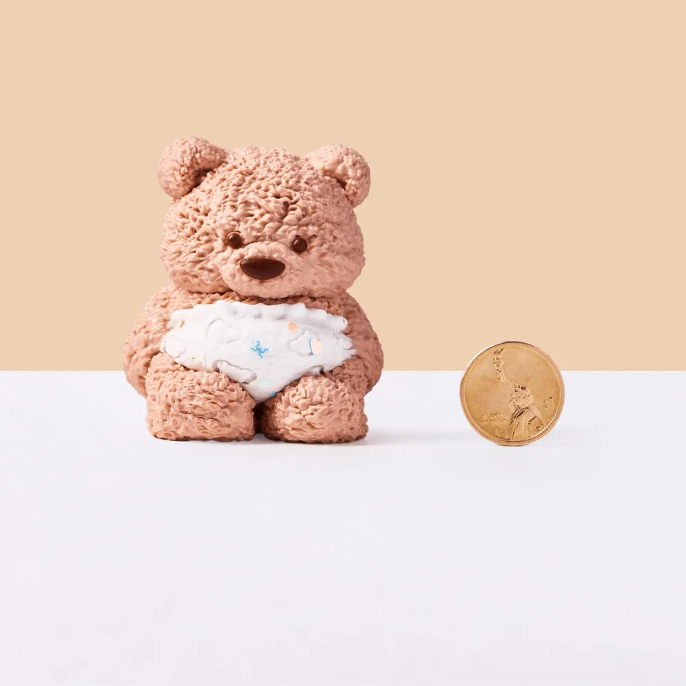 Brown Diaper Bear Taba Squishy — photo 2