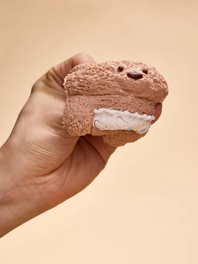 Brown Diaper Bear Taba Squishy — photo 4