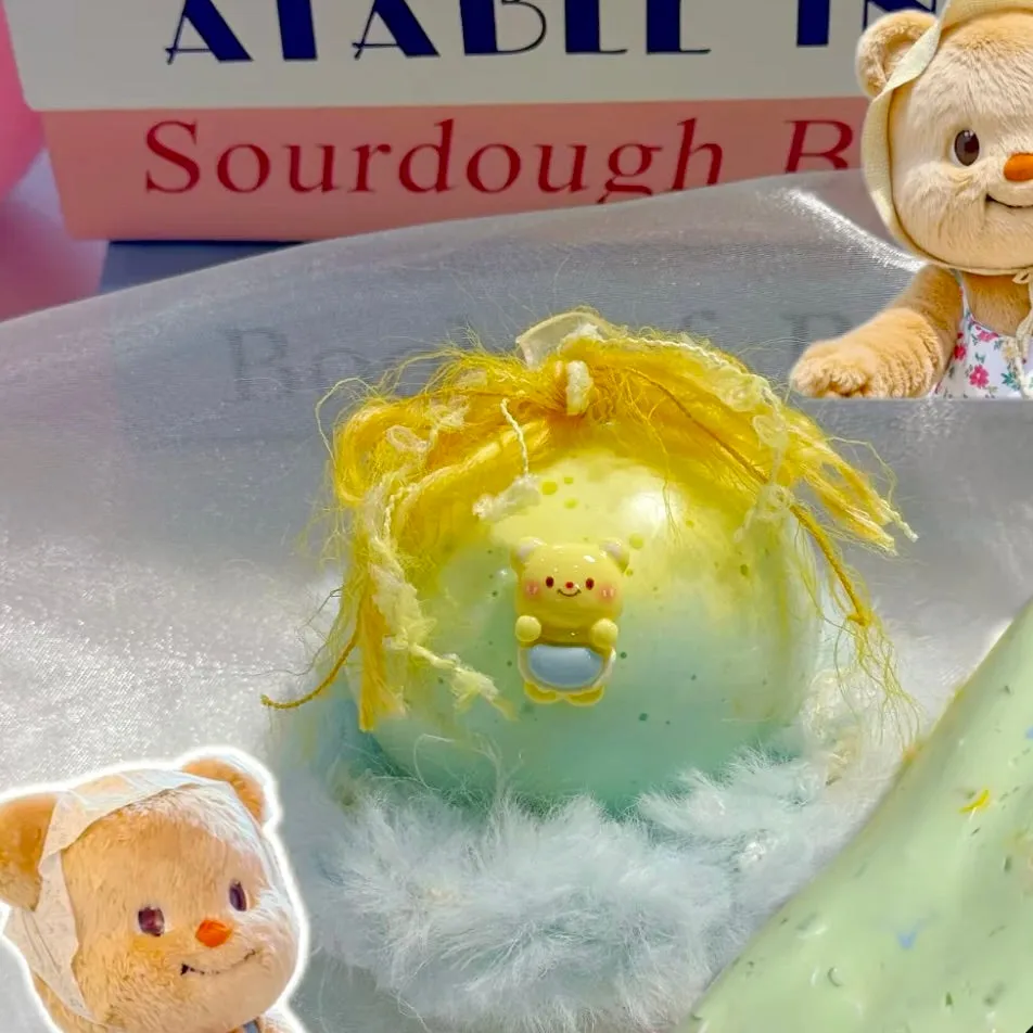 Butter Bear Stress Ball Soft Clay Filling Squishy Stress Relief Decompression Toy — photo 3
