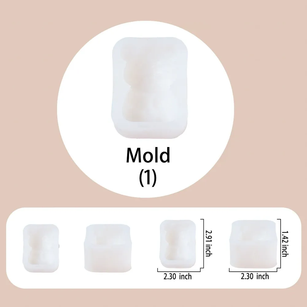 Butter Bear Taba Squishy DIY Mold Set — photo 2