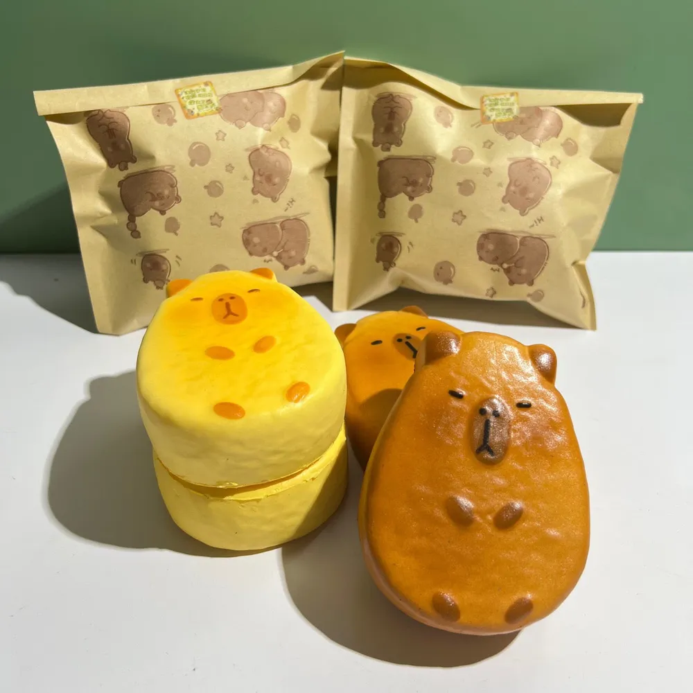 Capybara Hash Brown Slow Rising Squishy Stress Relief Decompression Toy — photo 2