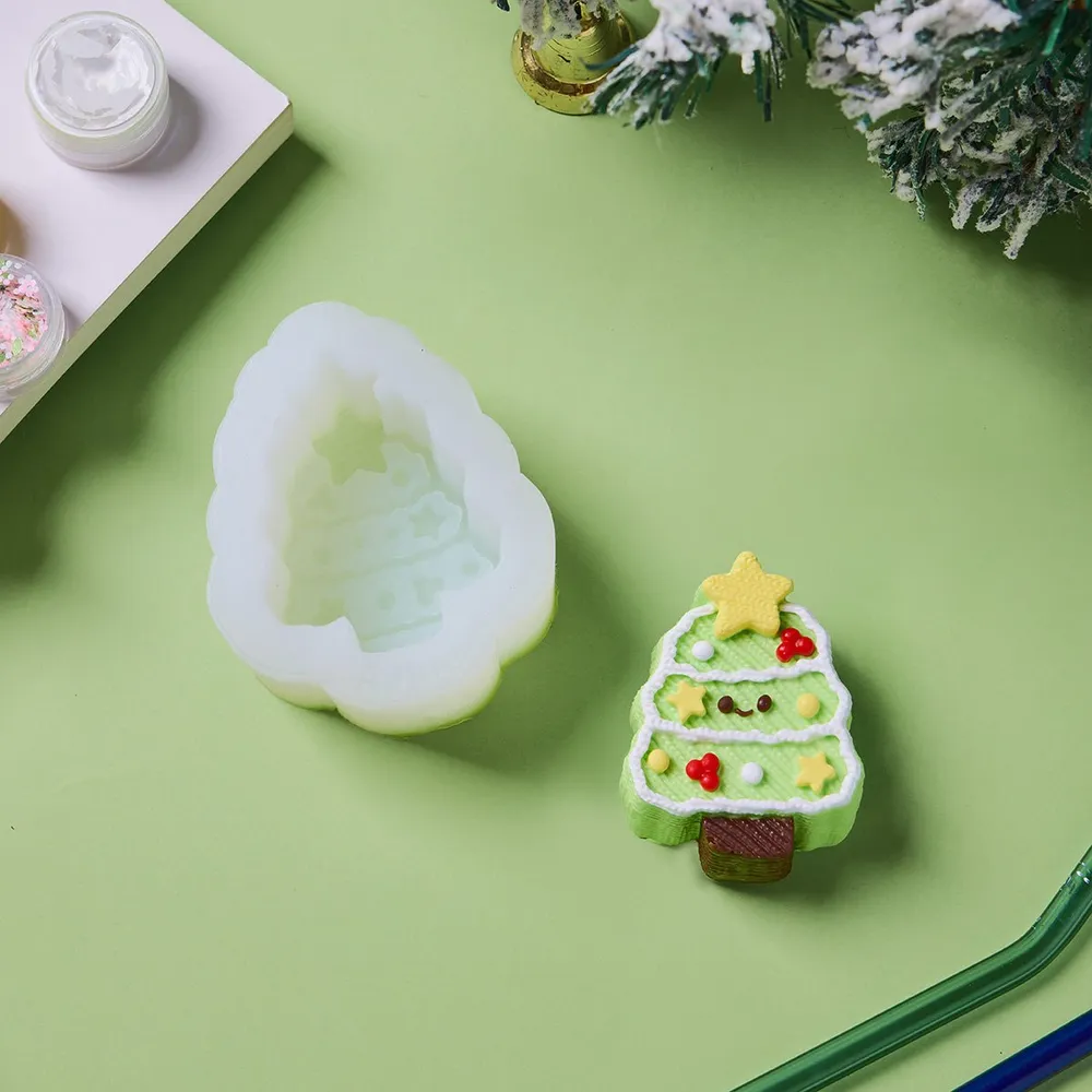 Christmas Tree Taba Squishy DIY Mold Set — photo 2