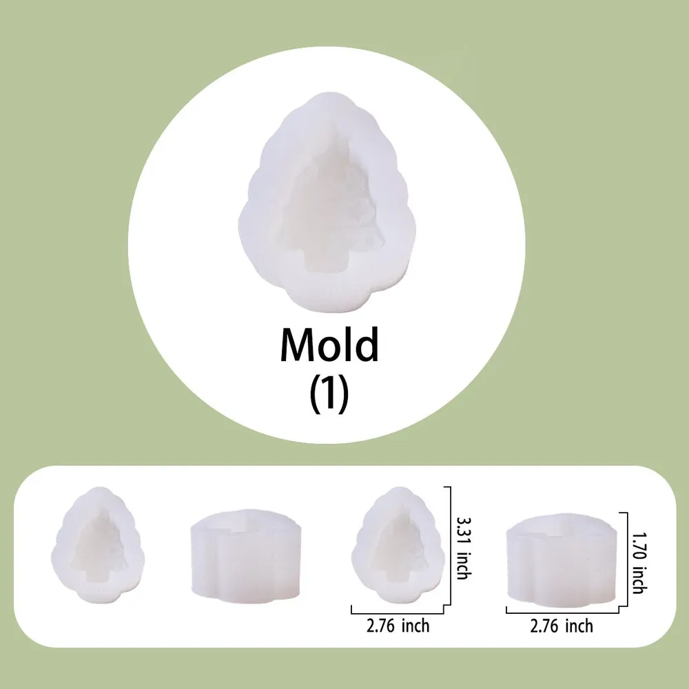 Christmas Tree Taba Squishy DIY Mold Set — photo 3
