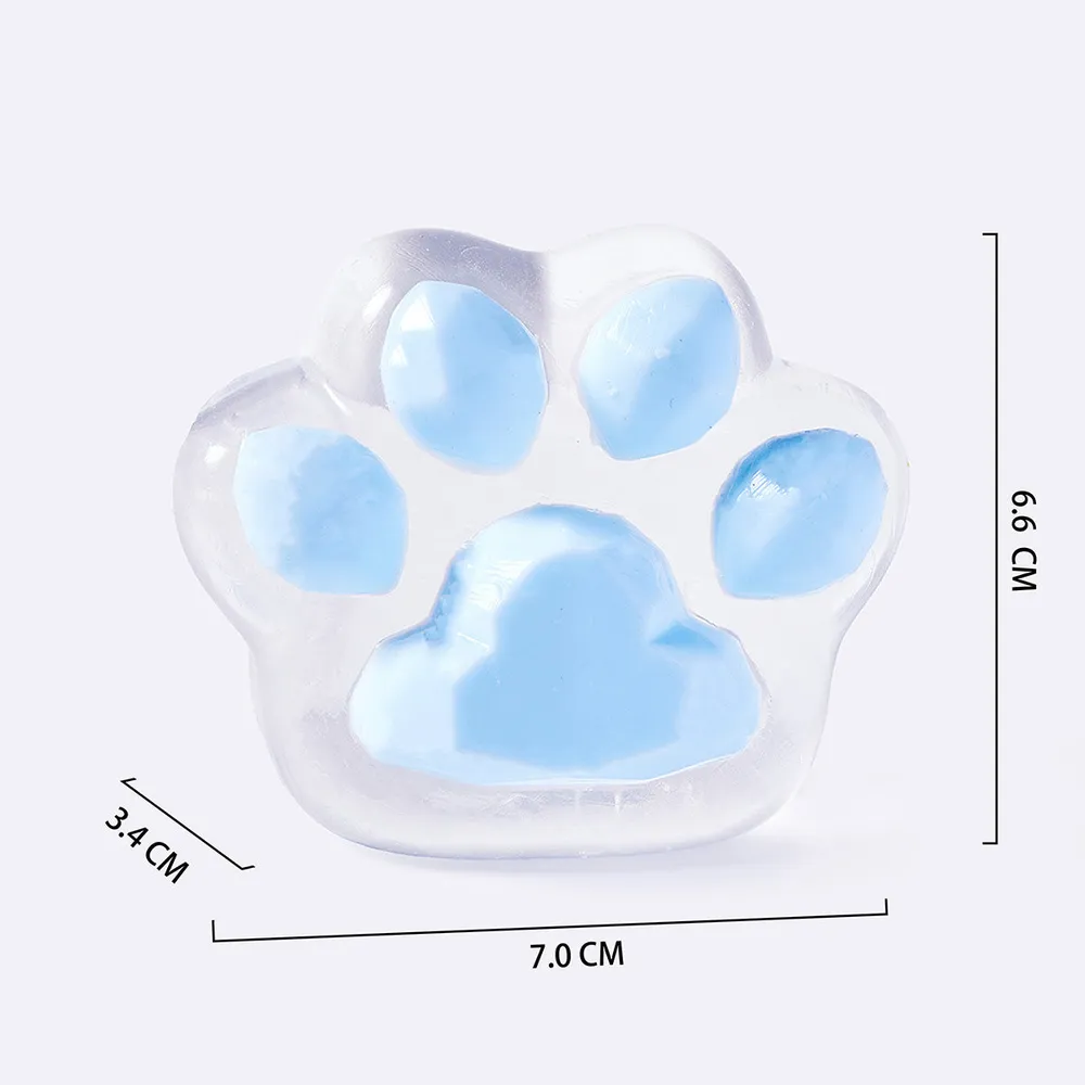 Clear Blue Cat Paw — photo 2
