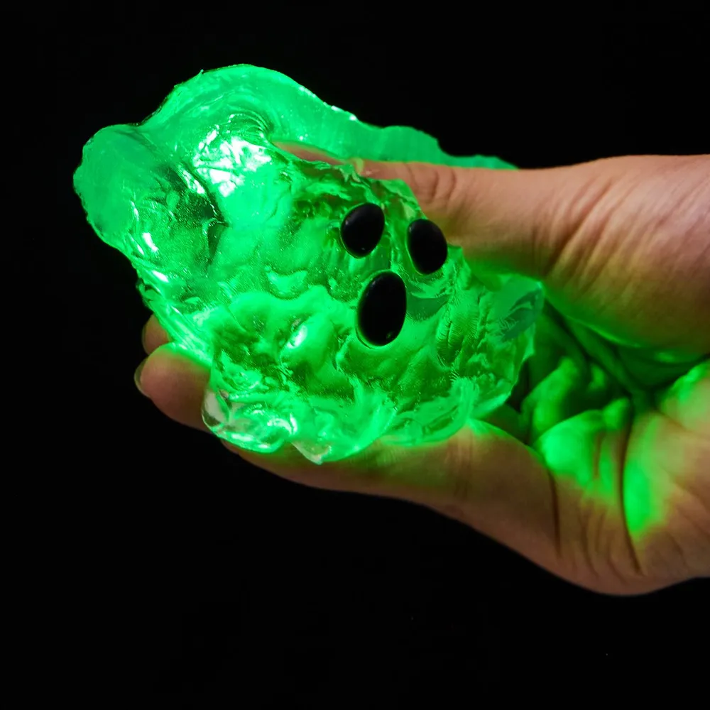Clear Ghost with Green Light Taba Squishy — photo 2