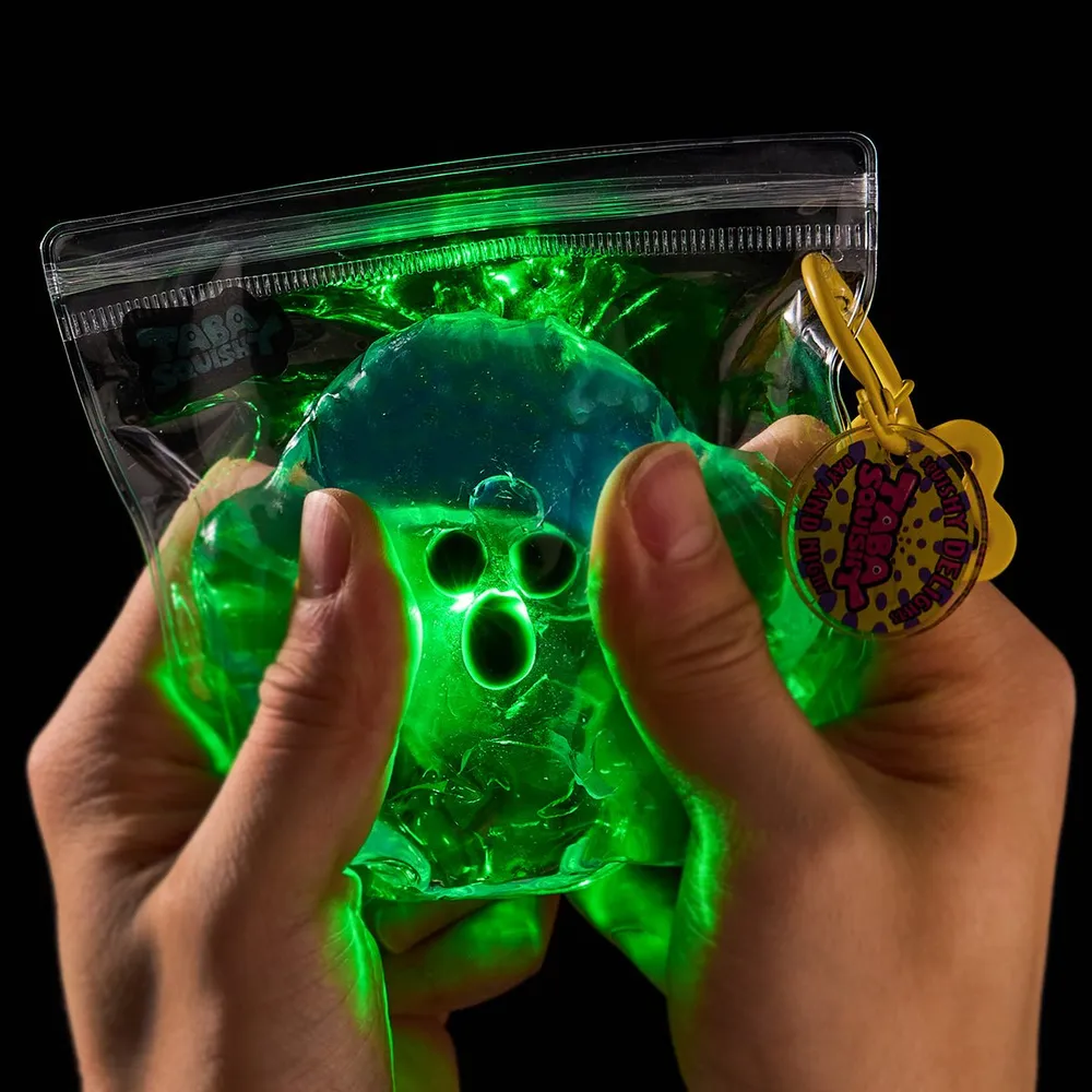 Clear Ghost with Green Light Taba Squishy — photo 4