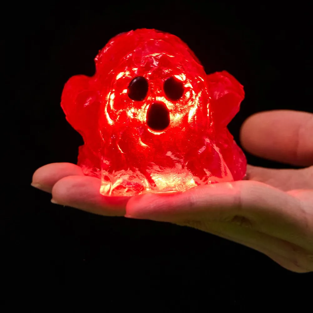 Clear Ghost with Red Light Taba Squishy — photo 3