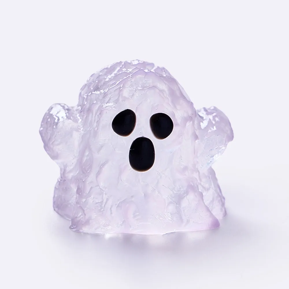 Clear-pink Ghost Taba Squishy — photo 2