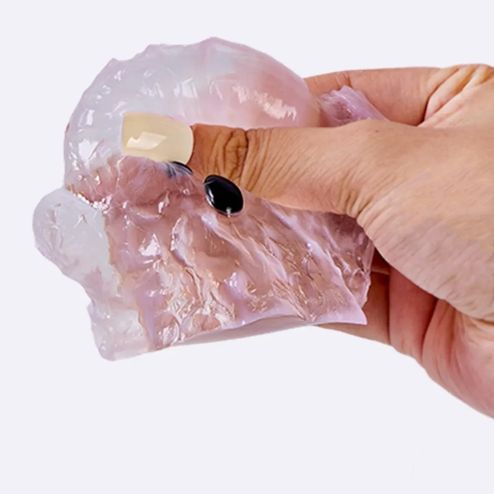 Clear-pink Ghost Taba Squishy — photo 4