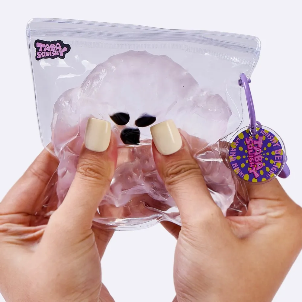 Clear-pink Ghost Taba Squishy — photo 6