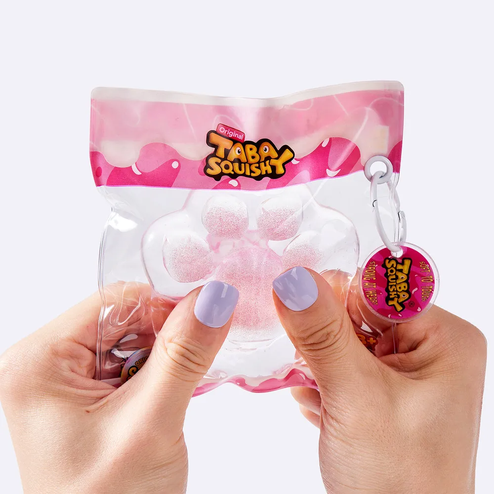 Clear Pink Glitter Cat Paw — photo 4