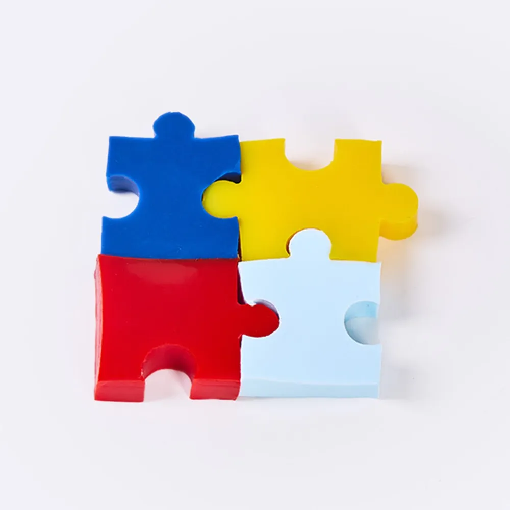 Colorful Autism Puzzle Taba Squishy
