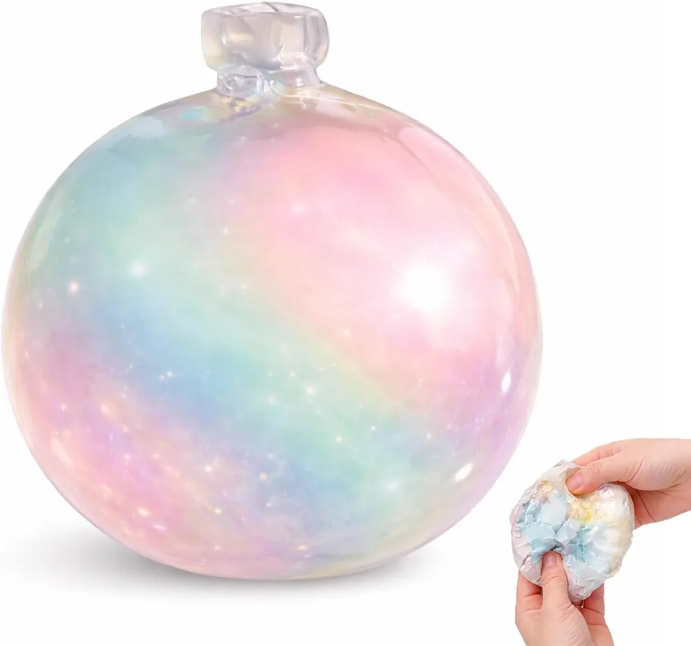 Cotton Candy Wax Cracking Squishies 2.76" Fidget Toy
