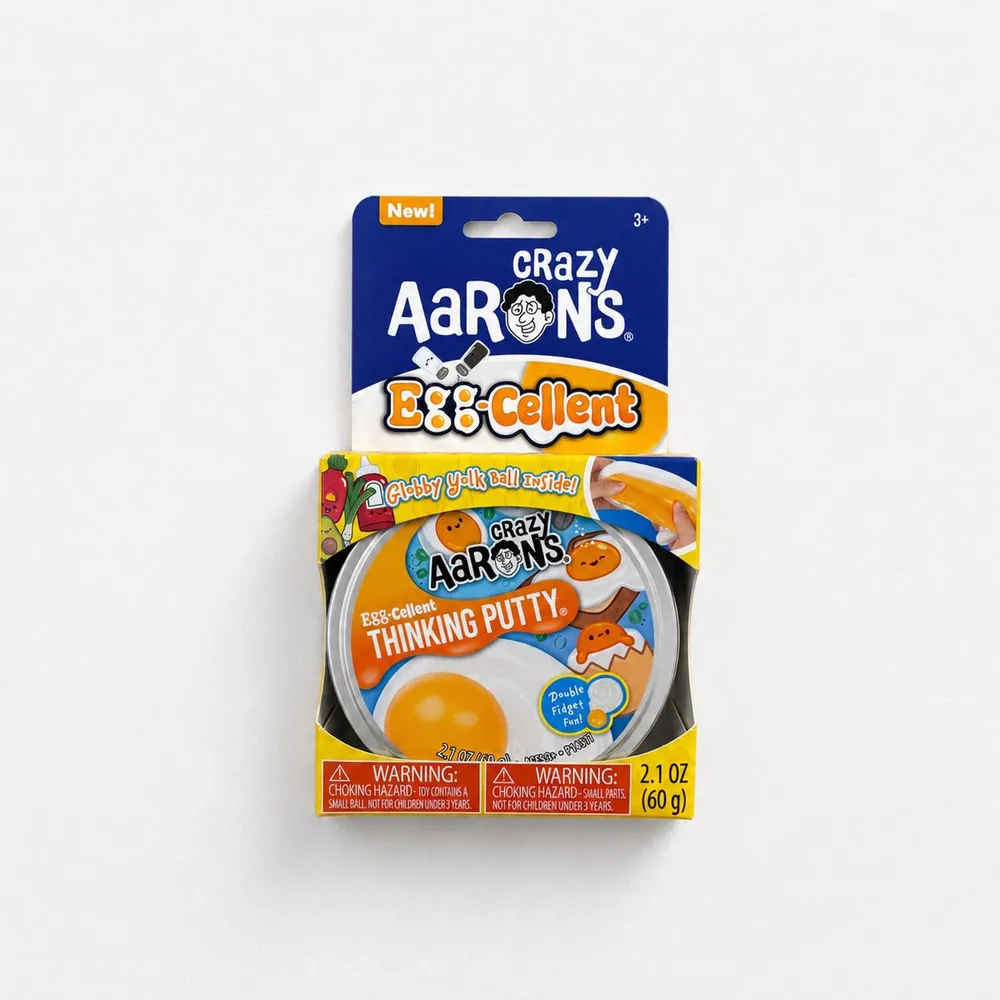 Crazy Aaron's Thinking Putty Eggcellent Tin