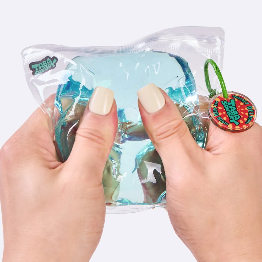Crystal-blue Ice Cube Taba Squishy — photo 5