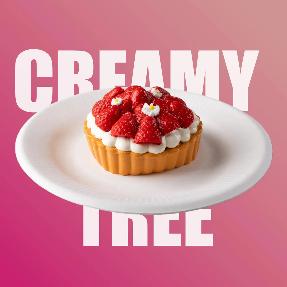 【CT008】Sweet Strawberry Tart Squishy Toy