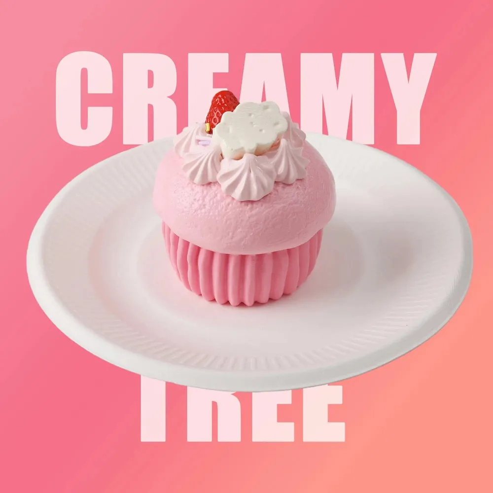 【CT011】P-Pink Cupcake Squishy Toy