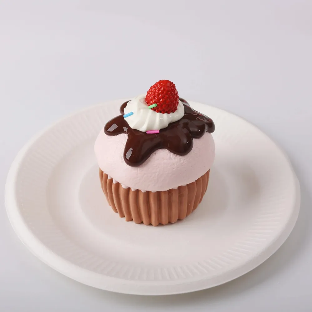 【CT013】P-Brown Cupcake Squishy Toy — photo 2