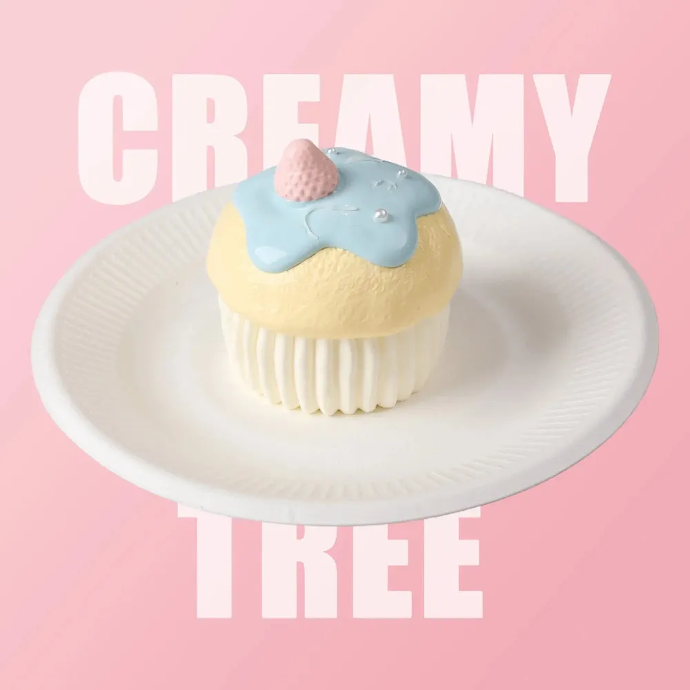 【CT014】Blue Cupcake Squishy Toy