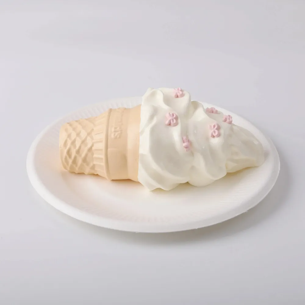 【CT017】Vanilla Ice Cream Cone Squishy Toy — photo 3