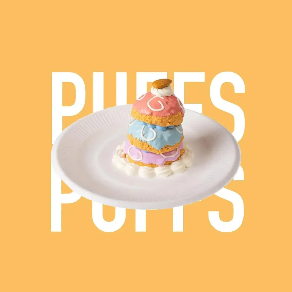 【CT027】Budapest Cream Puff Squishy Toy