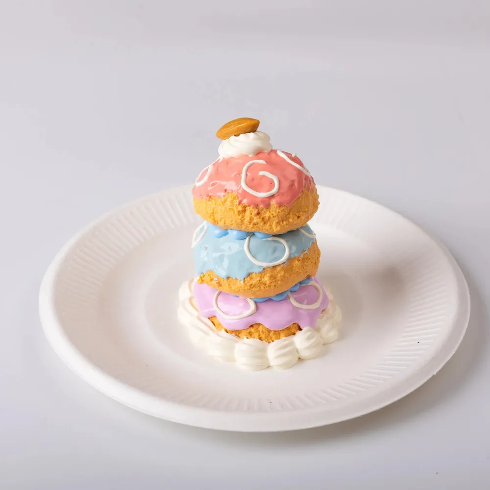 【CT027】Budapest Cream Puff Squishy Toy — photo 4