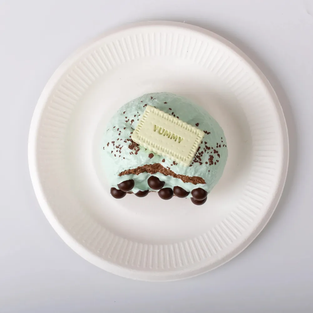 【CT029】Mint Chocolate Cream Puff Squishy Toy — photo 2