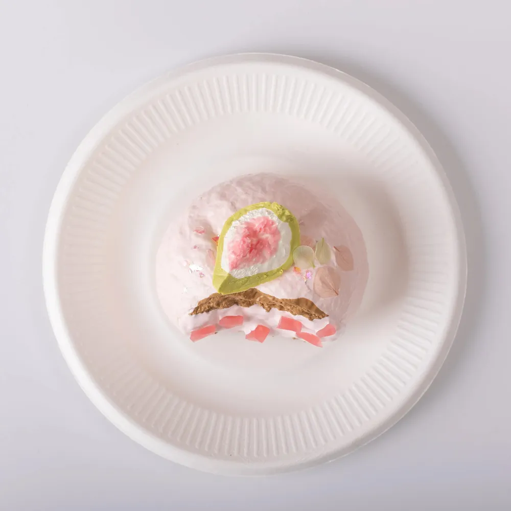 【CT030】Fig Cream Puff Squishy Toy — photo 3