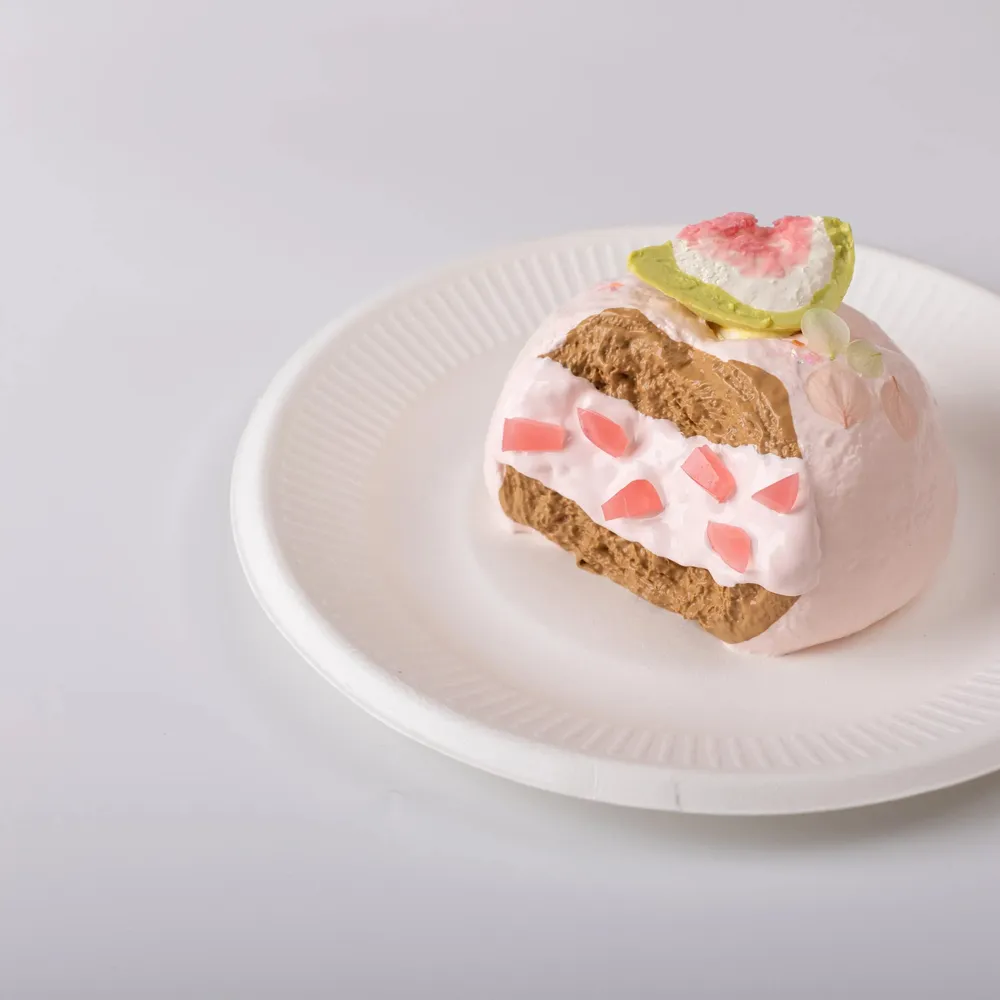 【CT030】Fig Cream Puff Squishy Toy — photo 4