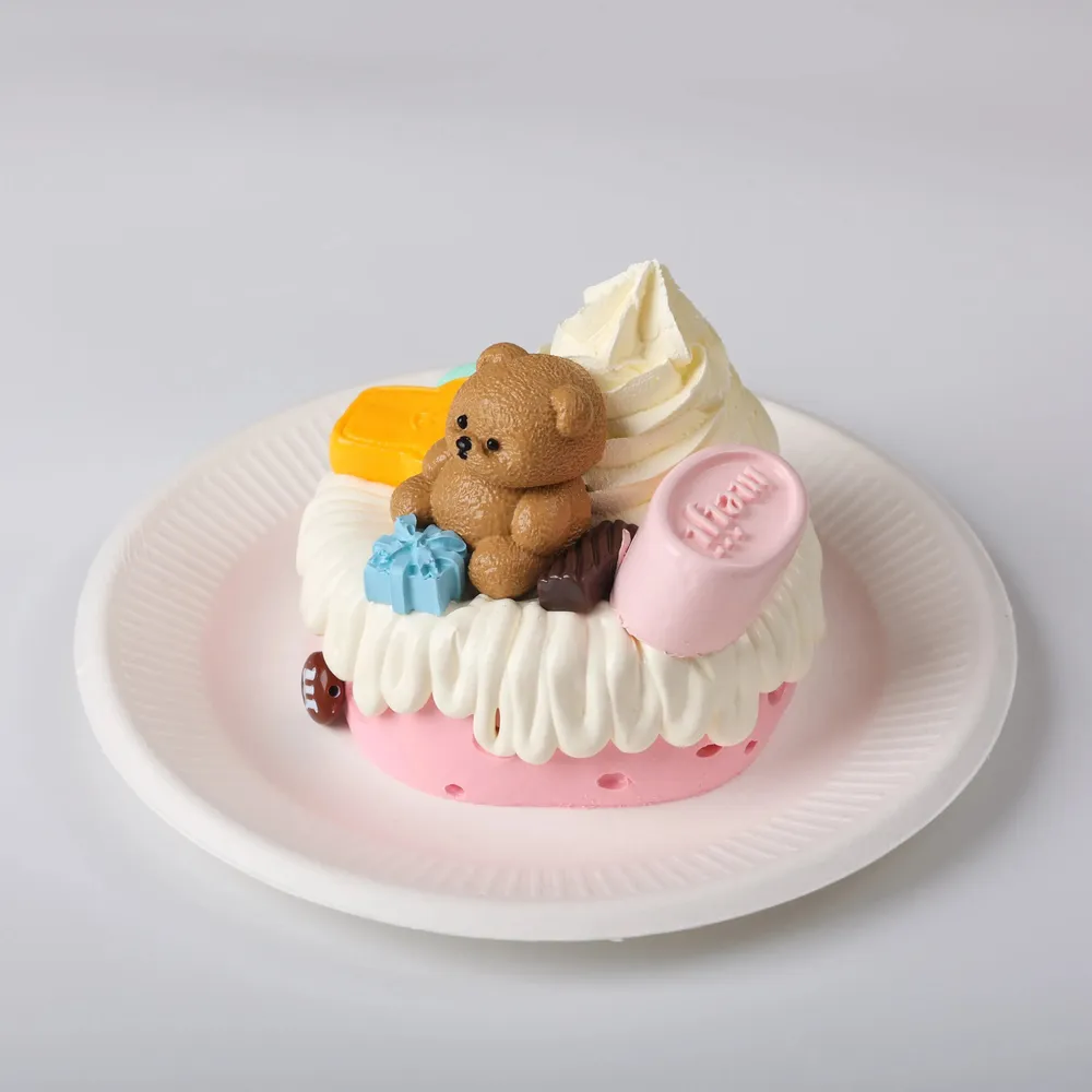 【CT040】Little Bear Party Cake Squishy Toy — photo 4