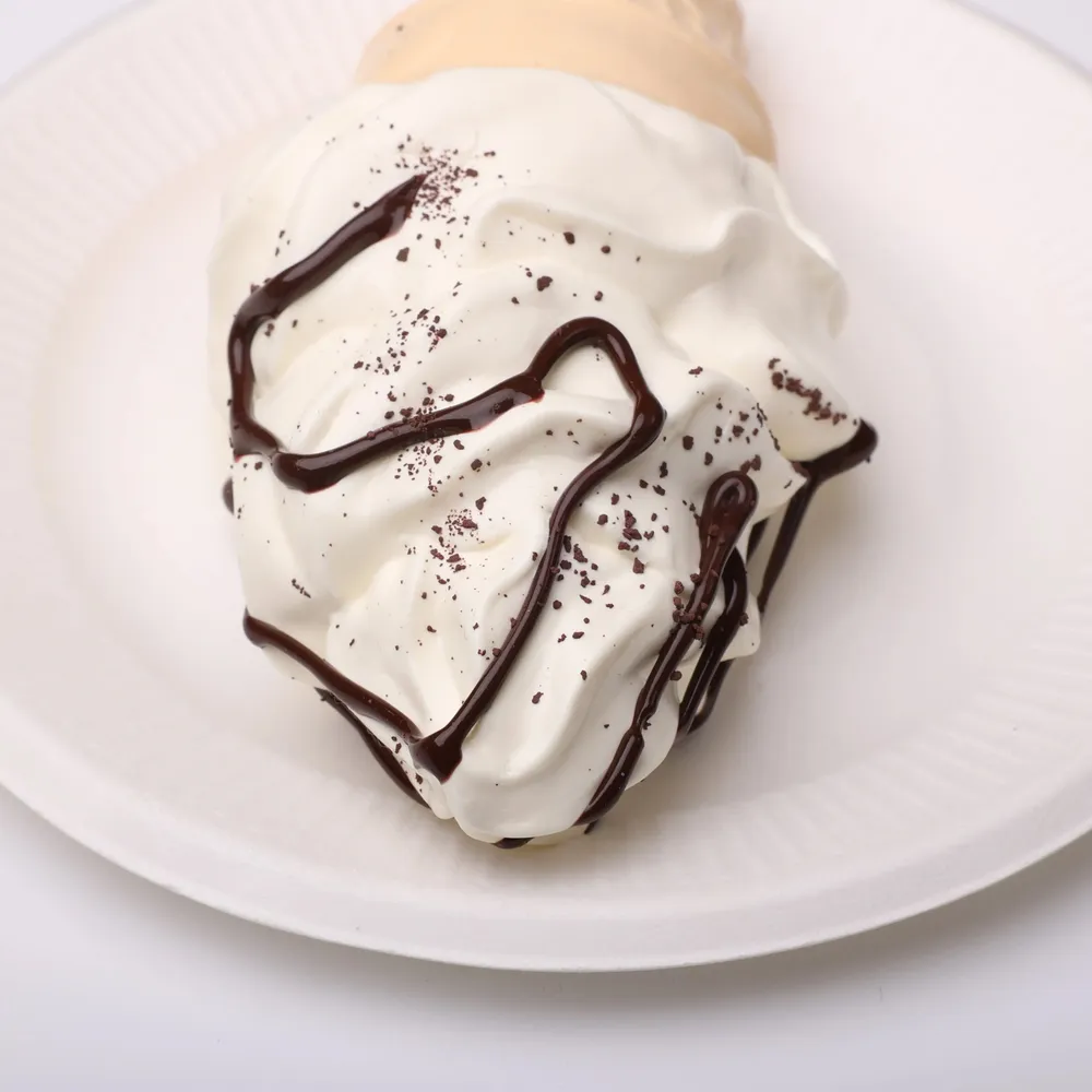 【CT056】Chocolate Ice Cream Cone Squishy Toy — photo 2