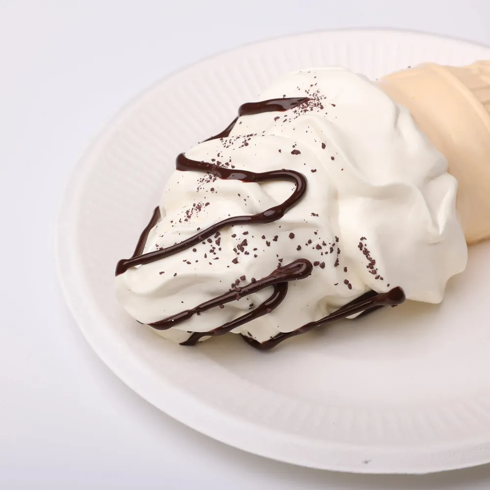 【CT056】Chocolate Ice Cream Cone Squishy Toy — photo 3