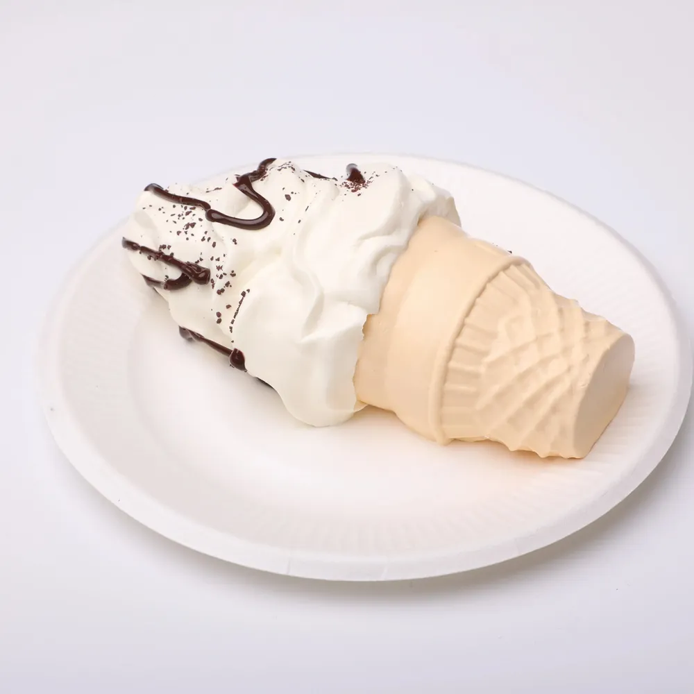【CT056】Chocolate Ice Cream Cone Squishy Toy — photo 4