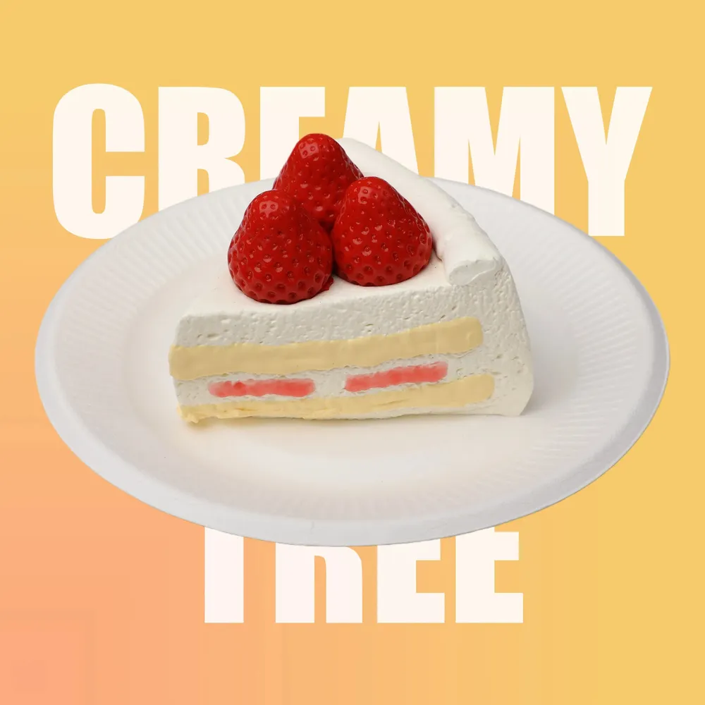 【CT067】Strawberry Slice Cake Squishy Toy