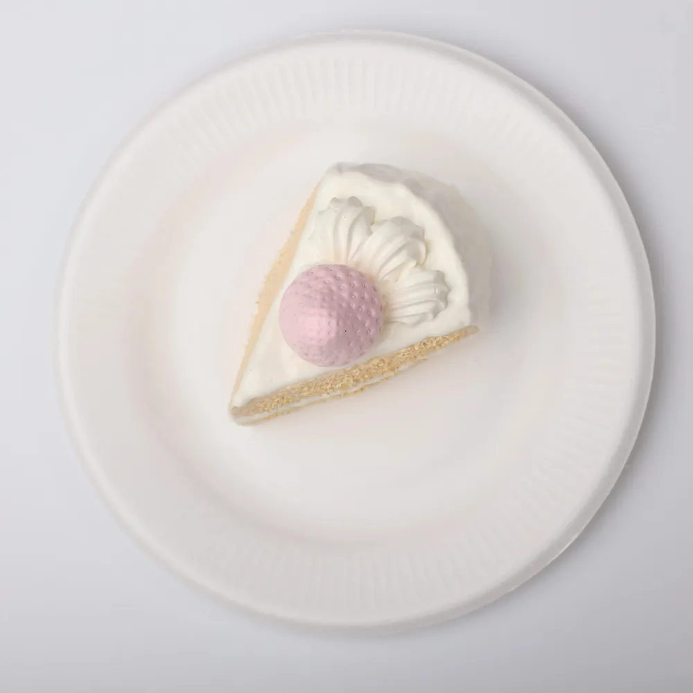 【CT070】Pink Strawberry Slice Cake Squishy Toy — photo 4