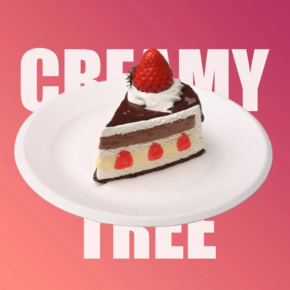 【CT097】Chocolate Strawberry Cake Slice Squishy Toy