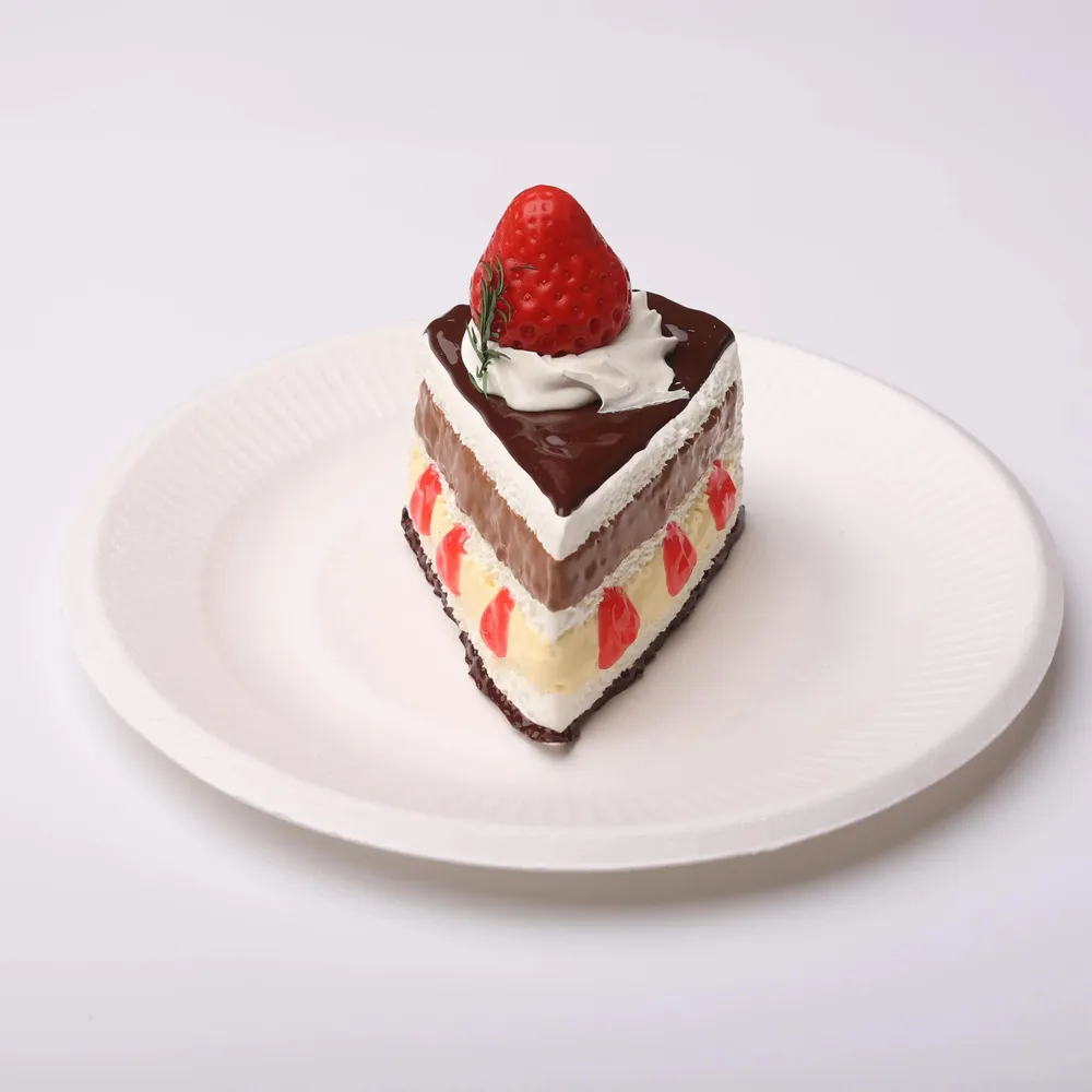 【CT097】Chocolate Strawberry Cake Slice Squishy Toy — photo 2