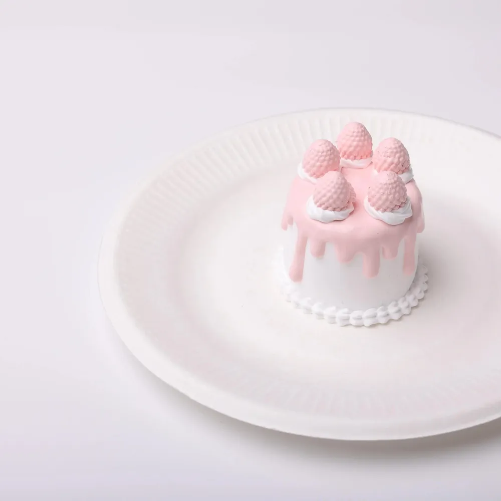 【CT107】Strawberry Sauce Mini Cake Squishy Toy — photo 2