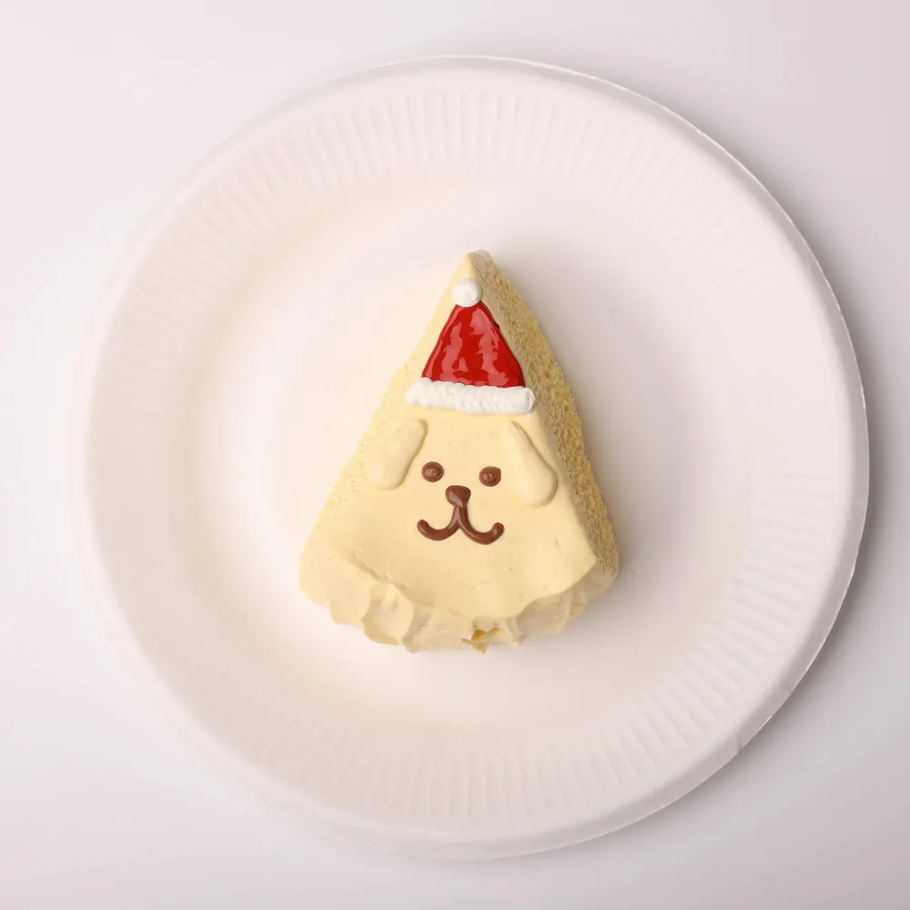 【CT125】Pompompurin Cake Slice Squishy Toy — photo 4
