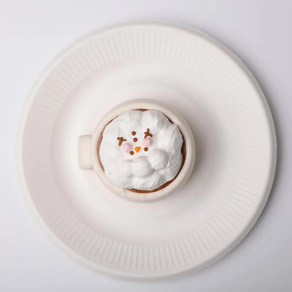 【CT142】Snowman Coffee Mug Squishy Toy — photo 2