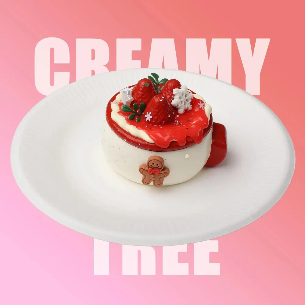 【CT143】Sweet Heart Strawberry Mug Squishy Toy