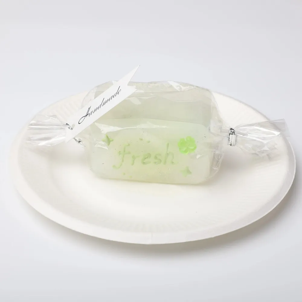 【CT146】Hand-Painted Green Candy Squishy Toy — photo 2