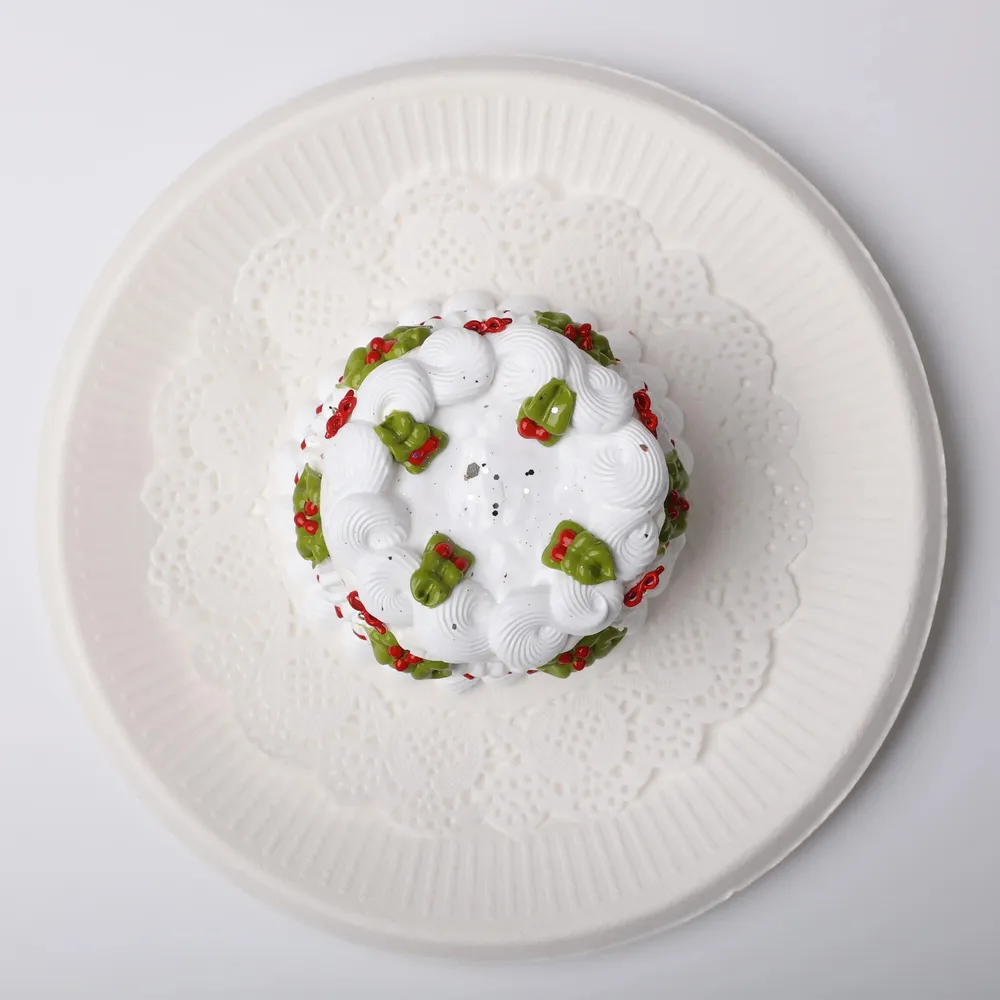 【CT150】Christmas Round Cake Squishy Toy — photo 2