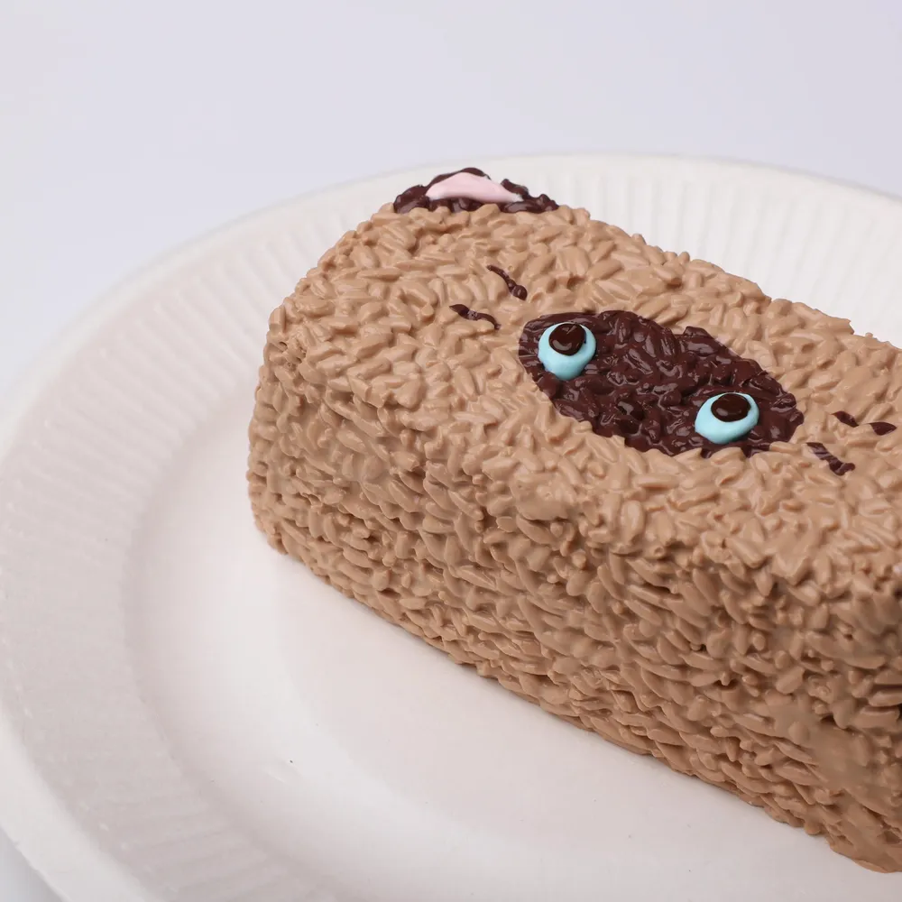 【CT159】Siamese Cat Long Rice Ball Squishy Toy — photo 4