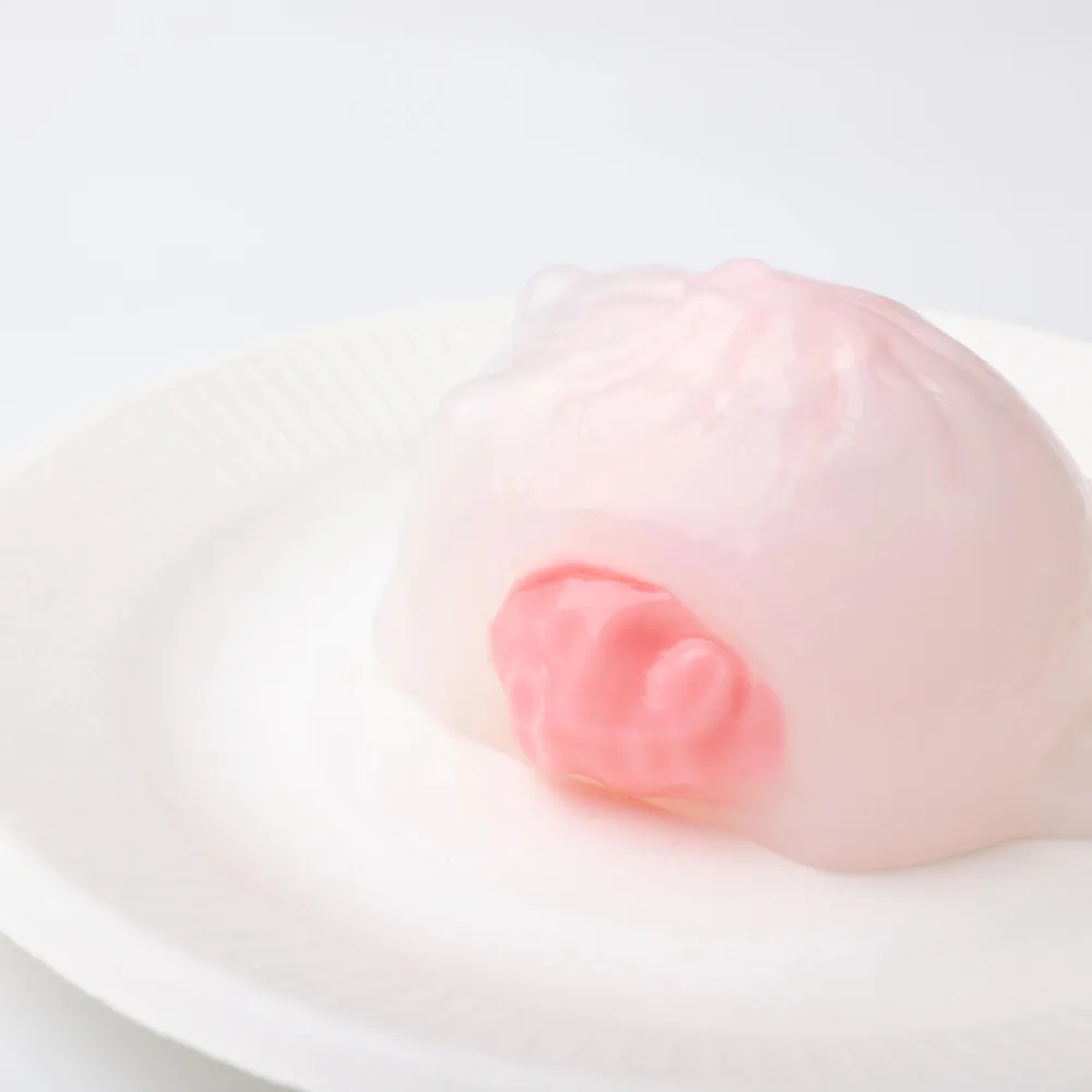 【CT175】Strawberry Crystal Bun Squishy Toy — photo 3