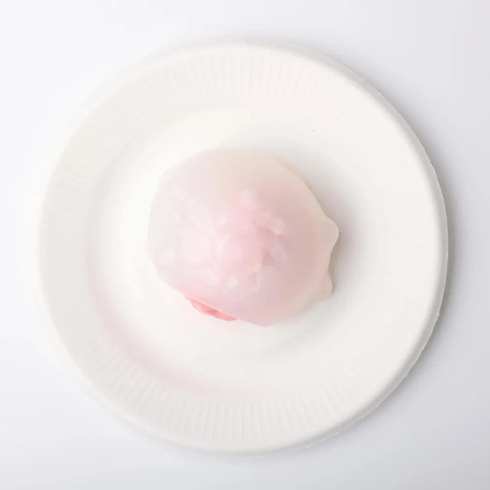 【CT175】Strawberry Crystal Bun Squishy Toy — photo 4
