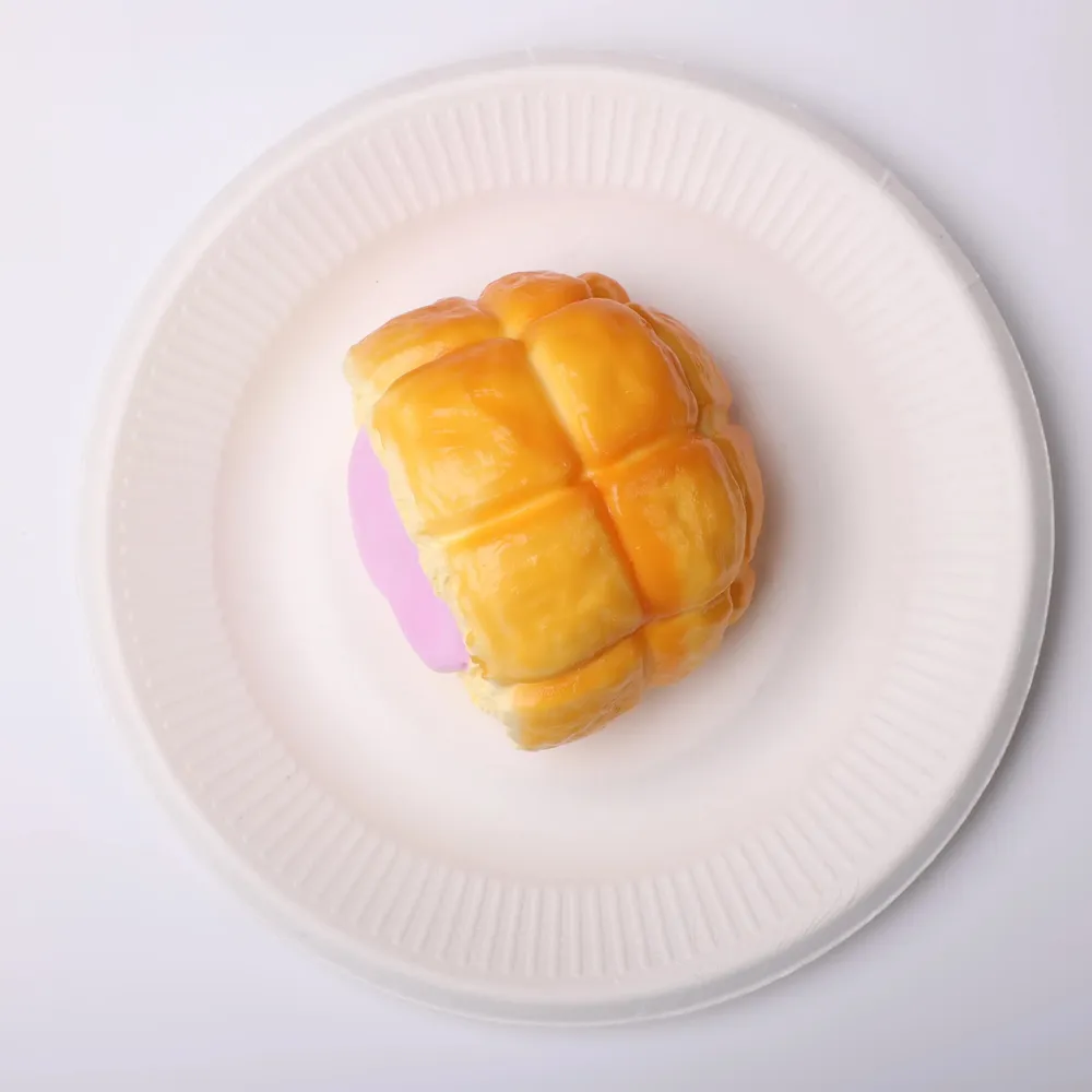【CT196】Taro Dirty Bun Squishy Toy — photo 2